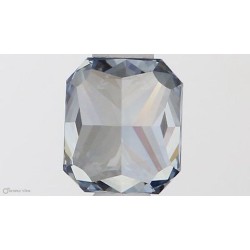 Diament laboratoryjny o barwie fantazyjnej radiant, 0.54ct, VVS1, Fancy Vivid Blue, IGI LG581331201