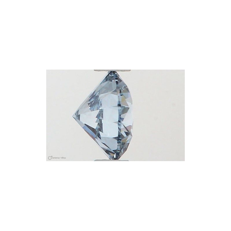 Diament laboratoryjny o barwie fantazyjnej szlif okrągły, 0.61ct, IF, Fancy Intense Blue, IGI LG581331044