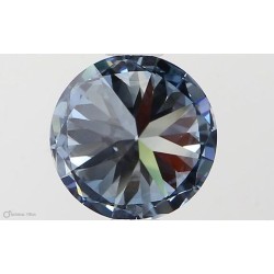 Diament laboratoryjny o barwie fantazyjnej szlif okrągły, 1.01ct, VVS1, Fancy Vivid Blue, IGI LG581331333