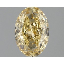 Diament laboratoryjny o barwie fantazyjnej szlif owalny, 1.59ct, VVS2, Fancy Intense Yellow, IGI LG667455726