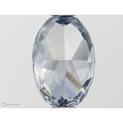 Diament laboratoryjny o barwie fantazyjnej szlif owalny, 1.13ct, VVS2, Fancy Intense Blue, IGI LG553257519