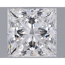 Diament laboratoryjny szlif princess, 1.34ct, VVS2, E, IGI LG728540139