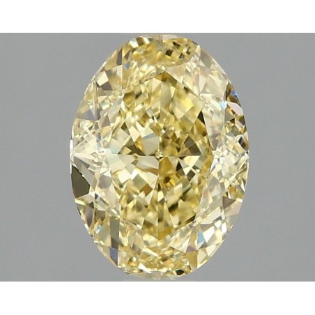 Diament laboratoryjny o barwie fantazyjnej szlif owalny, 1.53ct, VVS2, Fancy Intense Yellow, IGI LG683562573