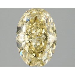 Diament laboratoryjny o barwie fantazyjnej szlif owalny, 2.09ct, VVS2, Fancy Intense Yellow, IGI LG681518373