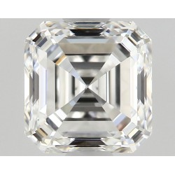Diament szlif szmaragdowy kwadratowy, 0.91ct, VS2, F, GIA 7541313122