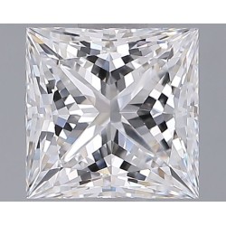 Diament laboratoryjny szlif princess, 1.34ct, VVS2, D, IGI LG727505709