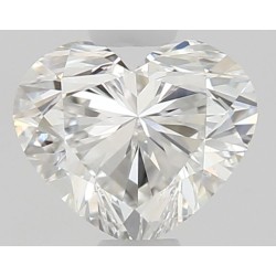 Diament serce, 0.5ct, VVS1, F, GIA 5543321353