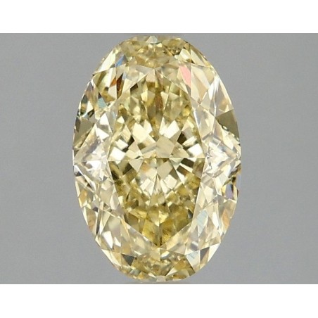 Diament laboratoryjny o barwie fantazyjnej szlif owalny, 1.57ct, VVS2, Fancy Intense Yellow, IGI LG681518301