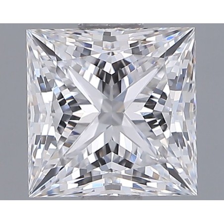 Diament laboratoryjny szlif princess, 1.34ct, VVS2, D, IGI LG717510024