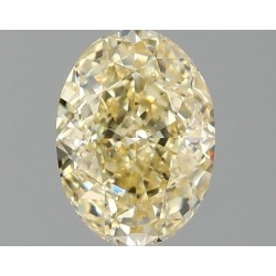 Diament laboratoryjny o barwie fantazyjnej szlif owalny, 1.44ct, VVS2, Fancy Yellow, IGI LG681558788