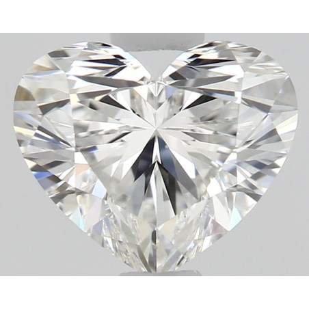 Diament serce, 0.63ct, VS1, F, GIA 6545300254