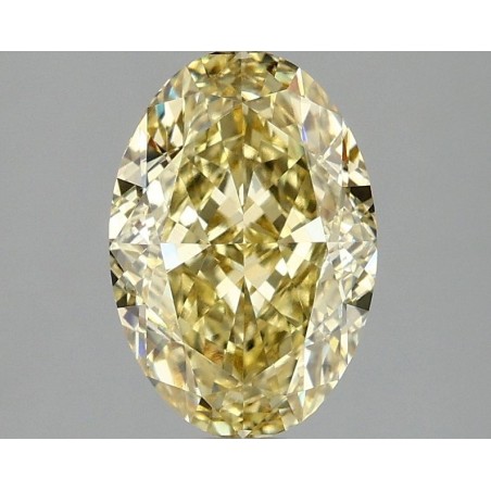 Diament laboratoryjny o barwie fantazyjnej szlif owalny, 2.08ct, VVS2, Fancy Intense Yellow, IGI LG681518298