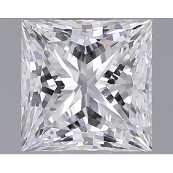 Diament laboratoryjny szlif princess, 1.33ct, VVS1, E, IGI LG729581771
