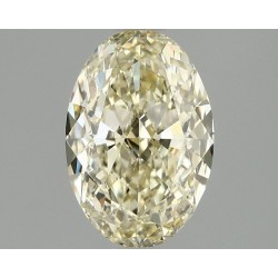 Diament laboratoryjny o barwie fantazyjnej szlif owalny, 1.59ct, VVS2, Fancy Yellow, IGI LG675567842