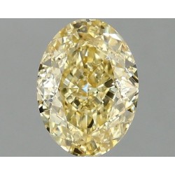 Diament laboratoryjny o barwie fantazyjnej szlif owalny, 1.57ct, VVS2, Fancy Vivid Yellow, IGI LG685501641