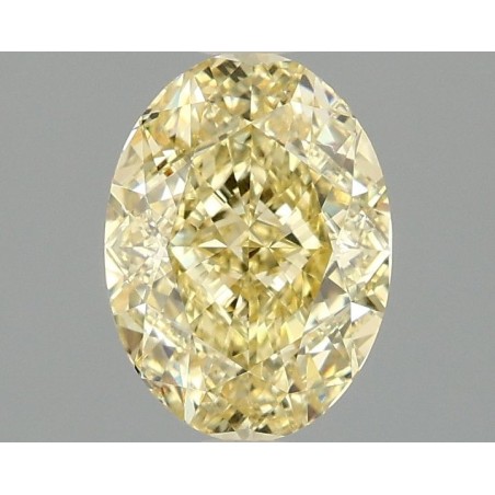 Diament laboratoryjny o barwie fantazyjnej szlif owalny, 1.59ct, VVS2, Fancy Intense Yellow, IGI LG683520304