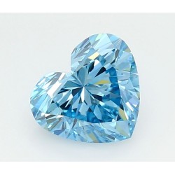 Diament laboratoryjny o barwie fantazyjnej serce, 1.51ct, VVS2, Fancy Vivid Blue, IGI LG749574366