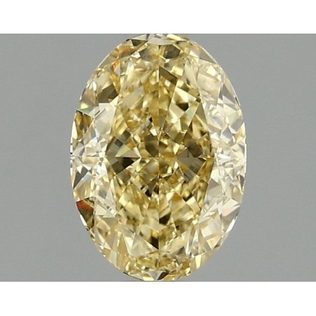 Diament laboratoryjny o barwie fantazyjnej szlif owalny, 1.1ct, VVS1, Fancy Intense Yellow, IGI LG675526583