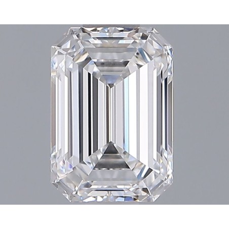 Diament laboratoryjny szlif szmaragdowy, 1.29ct, VVS2, E, IGI LG724511011