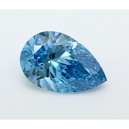 Diament laboratoryjny o barwie fantazyjnej szlif gruszkowy, 1.5ct, VVS2, Fancy Vivid Blue, IGI LG749573290
