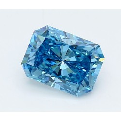 Diament laboratoryjny o barwie fantazyjnej radiant, 2.04ct, VVS2, Fancy Vivid Blue, IGI LG749573288