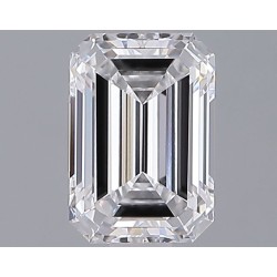 Diament laboratoryjny szlif szmaragdowy, 1.32ct, VVS2, D, IGI LG732507004