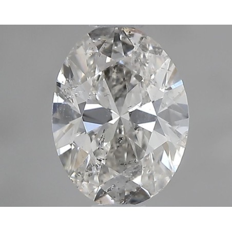 Diament szlif owalny, 0.7ct, SI2, H, HRD 250000239517