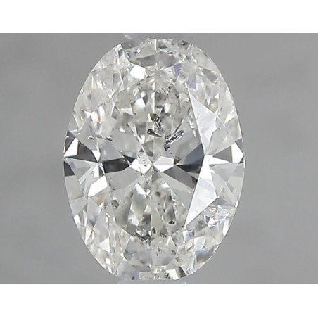 Diament szlif owalny, 0.77ct, SI2, H, HRD 250000239483
