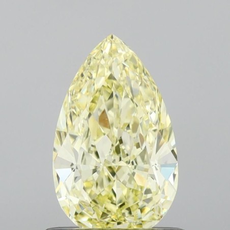 Diament laboratoryjny o barwie fantazyjnej szlif gruszkowy, 1.01ct, VVS2, Fancy Intense Yellow, IGI LG687559789