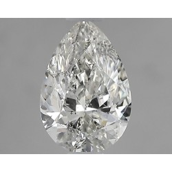 Diament szlif gruszkowy, 0.75ct, SI2, H, HRD 250000242608