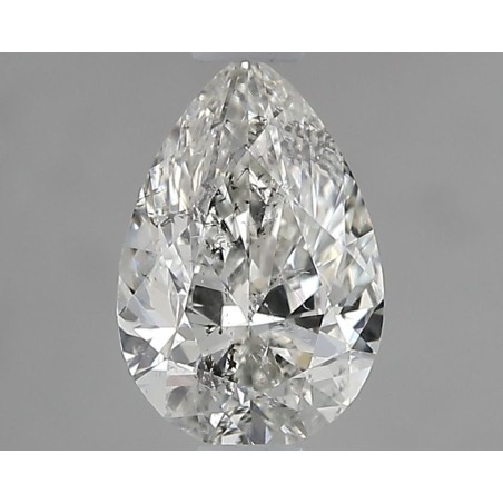 Diament szlif gruszkowy, 0.75ct, SI2, H, HRD 250000242608