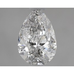 Diament szlif gruszkowy, 0.71ct, SI2, E, HRD 250000242612