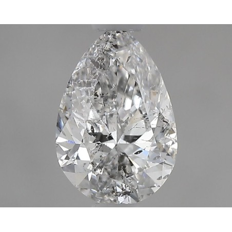 Diament szlif gruszkowy, 0.71ct, SI2, E, HRD 250000242612