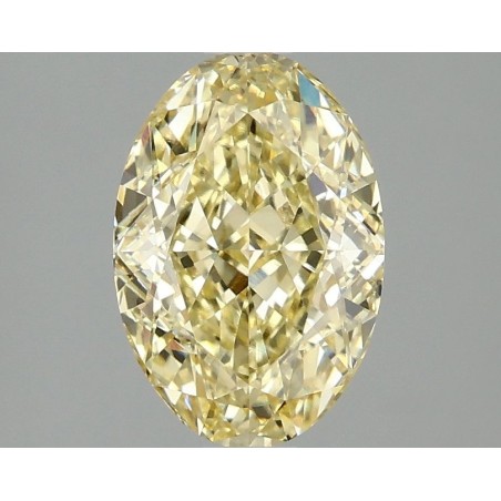 Diament laboratoryjny o barwie fantazyjnej szlif owalny, 2.01ct, VVS2, Fancy Intense Yellow, IGI LG690506529