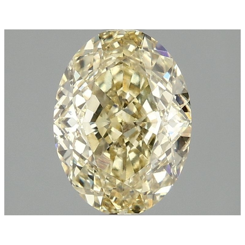 Diament laboratoryjny o barwie fantazyjnej szlif owalny, 2.1ct, VVS2, Fancy Vivid Yellow, IGI LG687566085