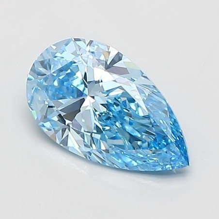 Diament laboratoryjny o barwie fantazyjnej szlif gruszkowy, 1.04ct, VVS2, Fancy Vivid Blue, IGI LG746516200