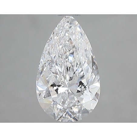 Diament szlif gruszkowy, 0.96ct, SI2, D, HRD 250000258747