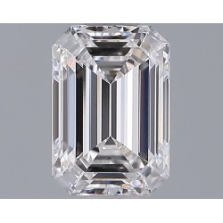 Diament laboratoryjny szlif szmaragdowy, 1.29ct, VVS2, E, IGI LG723547290