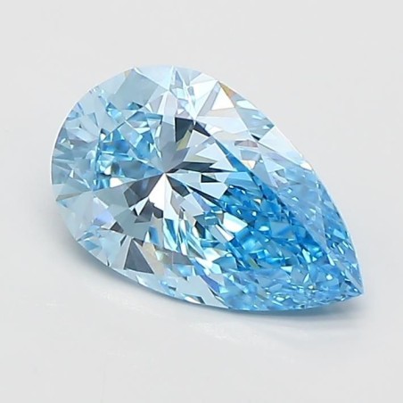 Diament laboratoryjny o barwie fantazyjnej szlif gruszkowy, 1.25ct, VVS2, Fancy Vivid Blue, IGI LG746516193