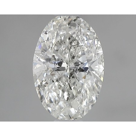 Diament szlif owalny, 0.72ct, SI2, H, HRD 250000239514