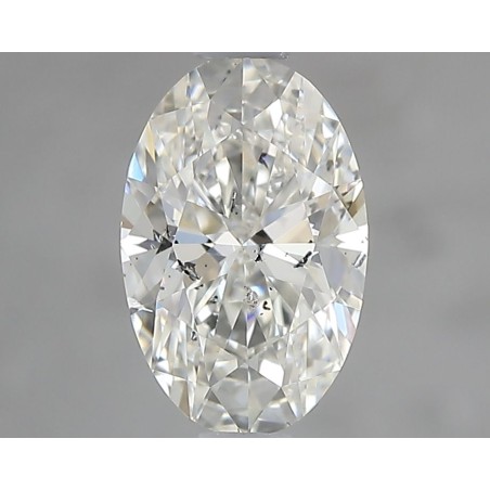 Diament szlif owalny, 0.96ct, SI2, H, HRD 250000258744
