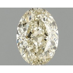 Diament laboratoryjny o barwie fantazyjnej szlif owalny, 1.09ct, VVS1, Fancy Intense Yellow, IGI LG689542614