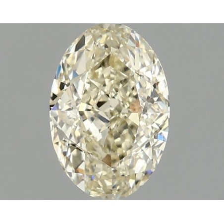 Diament laboratoryjny o barwie fantazyjnej szlif owalny, 1.05ct, VVS2, Fancy Light Yellow, IGI LG691540378