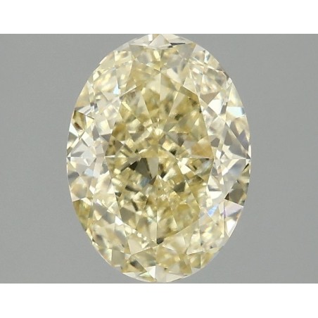 Diament laboratoryjny o barwie fantazyjnej szlif owalny, 2.07ct, VVS2, Fancy Intense Yellow, IGI LG691579317