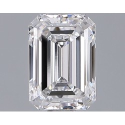 Diament laboratoryjny szlif szmaragdowy, 1.3ct, VVS2, D, IGI LG723514214