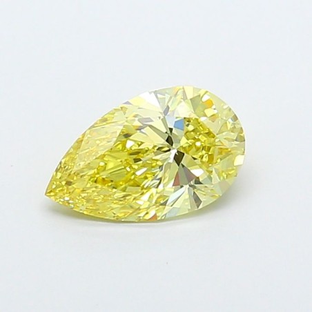 Diament laboratoryjny o barwie fantazyjnej szlif gruszkowy, 2.01ct, VVS2, Fancy Vivid Yellow, IGI LG752542792