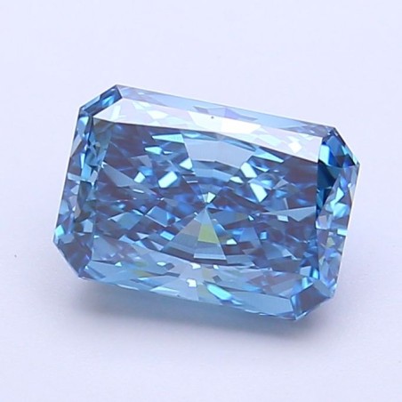Diament laboratoryjny o barwie fantazyjnej radiant, 1.8ct, VVS2, Fancy Vivid Blue, IGI LG723562436