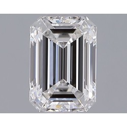 Diament laboratoryjny szlif szmaragdowy, 1.3ct, VVS2, E, IGI LG729581817