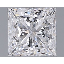 Diament laboratoryjny szlif princess, 1.3ct, VVS2, E, IGI LG728562091