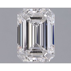 Diament laboratoryjny szlif szmaragdowy, 1.29ct, VVS2, E, IGI LG731532921